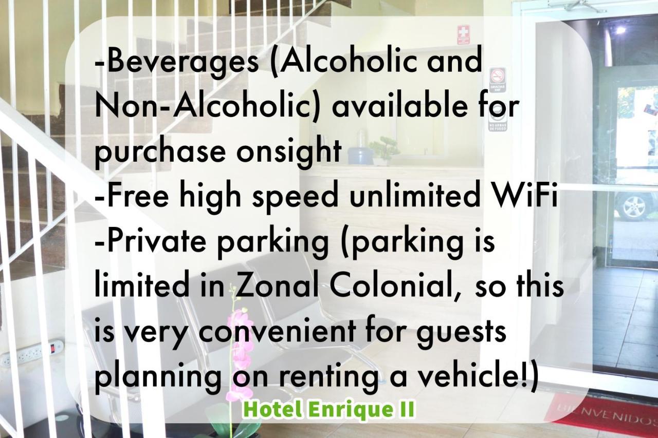 Hotel Enrique II Zona Colonial Vista Al Malecon Santo Domingo Zewnętrze zdjęcie